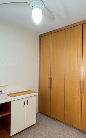 Apartamento à venda com 107m², 3 quartos e 1 vagaQuarto 3