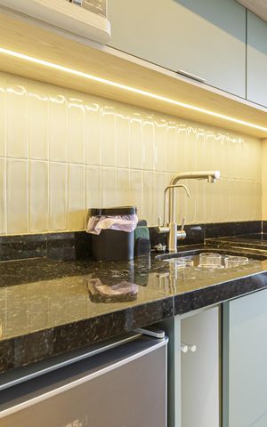 Apartamento para alugar com 30m², 1 quarto e sem vaga Apartamento para alugar com 30m², 1 quarto e sem vagaCozinha