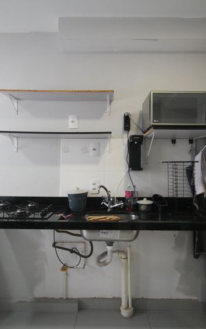 Studio à venda com 24m², 1 quarto e sem vagaSala e Cozinha