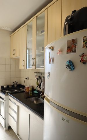 Apartamento à venda com 70m², 3 quartos e 2 vagasCozinha