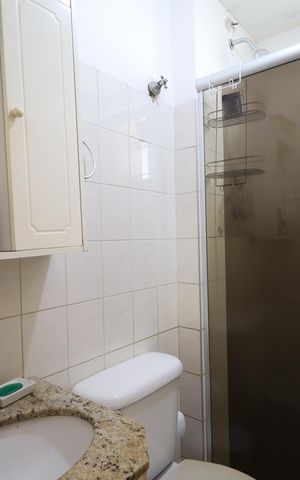 Apartamento à venda com 70m², 3 quartos e 2 vagasBanheiro Social