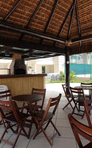 Apartamento para alugar com 90m², 2 quartos e 2 vagasÁrea comum - Churrasqueira