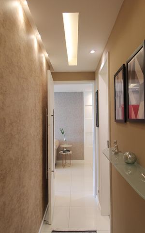 Apartamento para alugar com 90m², 2 quartos e 2 vagasSala - Corredor