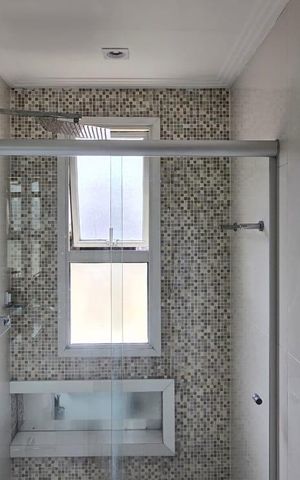 Apartamento para alugar com 134m², 3 quartos e 2 vagas Apartamento para alugar com 134m², 3 quartos e 2 vagasBanheiro da Suíte 3