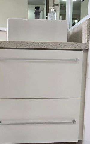 Apartamento para alugar com 134m², 3 quartos e 2 vagas Apartamento para alugar com 134m², 3 quartos e 2 vagasBanheiro da Suíte 2
