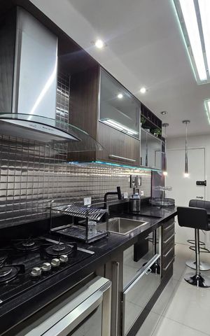 Apartamento para alugar com 134m², 3 quartos e 2 vagas Apartamento para alugar com 134m², 3 quartos e 2 vagasCozinha