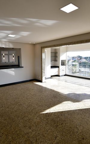 Apartamento para alugar com 184m², 3 quartos e 3 vagasSala