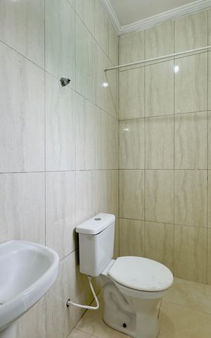 Studio para alugar com 43m², 1 quarto e sem vaga Studio para alugar com 43m², 1 quarto e sem vagaBanheiro