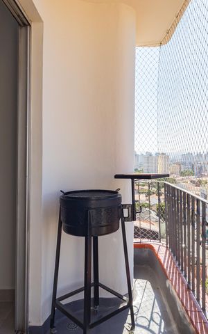 Apartamento para alugar com 86m², 3 quartos e 1 vagaVaranda