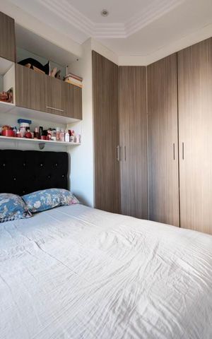 Casa de condomínio à venda com 52m², 2 quartos e 1 vagaQuarto 1