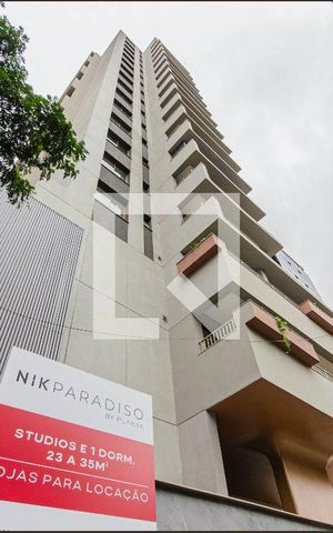 Studio à venda com 24m², 1 quarto e sem vaga Studio à venda com 24m², 1 quarto e sem vagaFachada