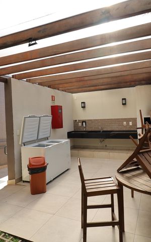 Apartamento à venda com 34m², 1 quarto e sem vagaÁrea comum - Churrasqueira