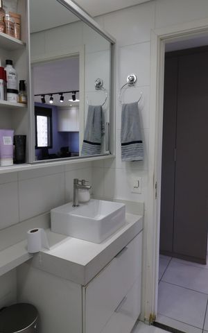 Apartamento à venda com 34m², 1 quarto e sem vagaBanheiro 