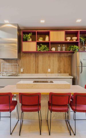 Apartamento à venda com 28m², 1 quarto e sem vagaSalão de Festas