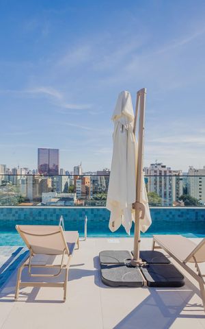 Apartamento à venda com 28m², 1 quarto e sem vagaPiscina