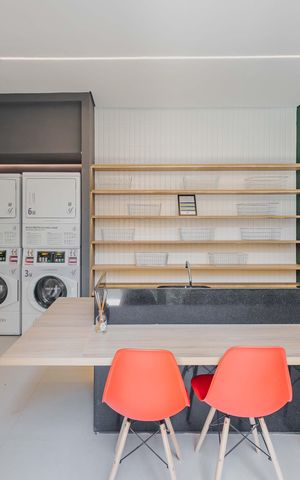 Apartamento à venda com 28m², 1 quarto e sem vagaLavanderia