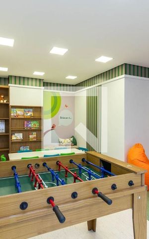 Apartamento à venda com 59m², 2 quartos e 1 vagaBrinquedoteca