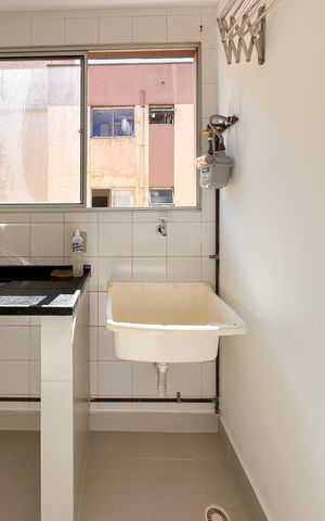 Apartamento para alugar com 45m², 2 quartos e 1 vaga Apartamento para alugar com 45m², 2 quartos e 1 vagaÁrea de Serviço