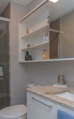 Apartamento à venda com 71m², 3 quartos e 2 vagas Apartamento à venda com 71m², 3 quartos e 2 vagasBanheiro