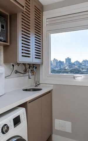 Apartamento à venda com 71m², 3 quartos e 2 vagas Apartamento à venda com 71m², 3 quartos e 2 vagasÁrea de Serviço
