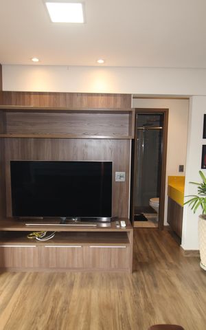 Apartamento para alugar com 42m², 1 quarto e 1 vagaSala / Cozinha