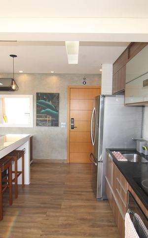 Apartamento para alugar com 42m², 1 quarto e 1 vagaSala / Cozinha
