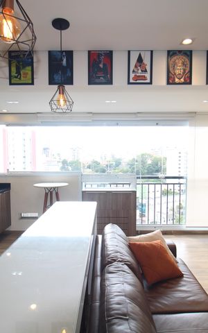 Apartamento para alugar com 42m², 1 quarto e 1 vagaSala / Cozinha