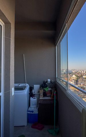 Apartamento à venda com 45m², 1 quarto e sem vagaSacada