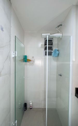 Apartamento à venda com 45m², 1 quarto e sem vagaBanheiro