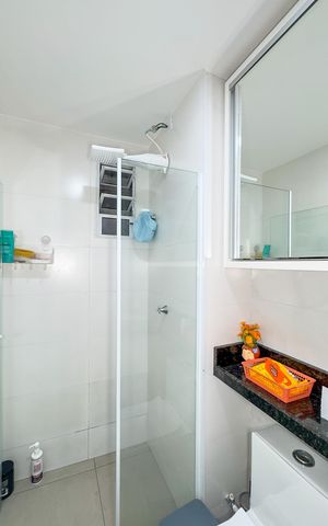 Apartamento à venda com 45m², 1 quarto e sem vagaBanheiro