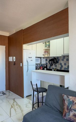 Apartamento à venda com 45m², 1 quarto e sem vagaSala