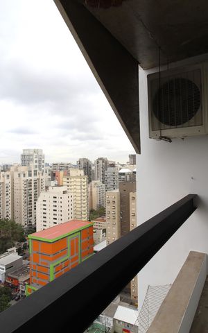 Apartamento à venda com 70m², 1 quarto e 1 vagaVaranda