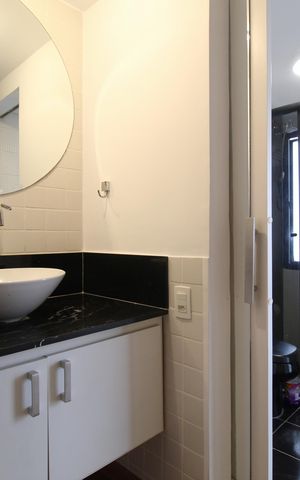 Apartamento à venda com 70m², 1 quarto e 1 vagaBanheiro da Suíte