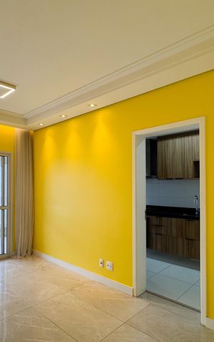 Apartamento à venda com 77m², 2 quartos e 1 vaga Apartamento à venda com 77m², 2 quartos e 1 vagaSala