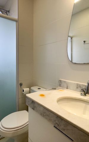 Apartamento à venda com 77m², 2 quartos e 1 vaga Apartamento à venda com 77m², 2 quartos e 1 vagaBanheiro - Suíte