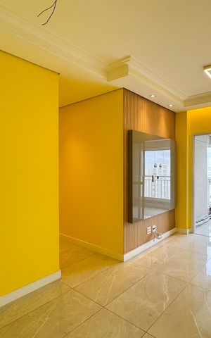 Apartamento à venda com 77m², 2 quartos e 1 vaga Apartamento à venda com 77m², 2 quartos e 1 vagaSala