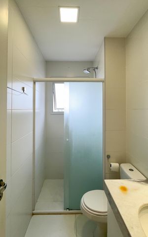 Apartamento à venda com 77m², 2 quartos e 1 vaga Apartamento à venda com 77m², 2 quartos e 1 vagaBanheiro - Suíte