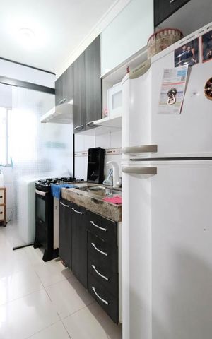 Apartamento à venda com 43m², 2 quartos e sem vagaSala/Cozinha