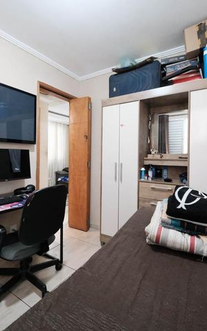 Apartamento à venda com 43m², 2 quartos e sem vagaQuarto 2