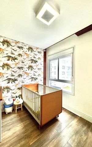 Apartamento à venda com 134m², 2 quartos e 2 vagas