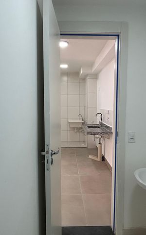 Apartamento para alugar com 37m², 2 quartos e sem vaga Apartamento para alugar com 37m², 2 quartos e sem vagaBanheiro
