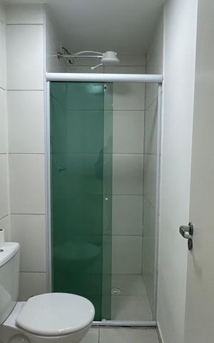 Apartamento para alugar com 37m², 2 quartos e sem vaga Apartamento para alugar com 37m², 2 quartos e sem vagaBanheiro
