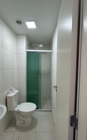 Apartamento para alugar com 37m², 2 quartos e sem vaga Apartamento para alugar com 37m², 2 quartos e sem vagaBanheiro