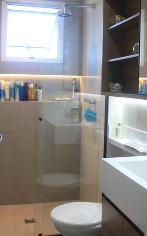 Apartamento à venda com 83m², 3 quartos e 2 vagasBanheiro da Suíte