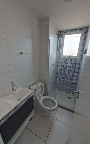 Apartamento para alugar com 40m², 2 quartos e 1 vaga Apartamento para alugar com 40m², 2 quartos e 1 vagaBanheiro