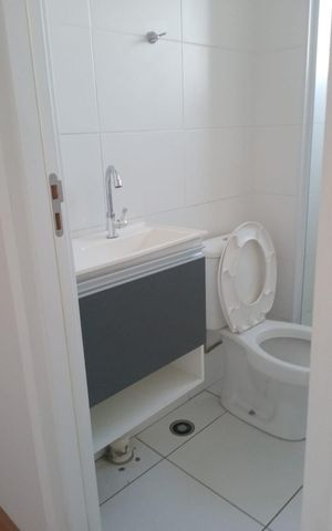 Apartamento para alugar com 40m², 2 quartos e 1 vaga Apartamento para alugar com 40m², 2 quartos e 1 vagaBanheiro