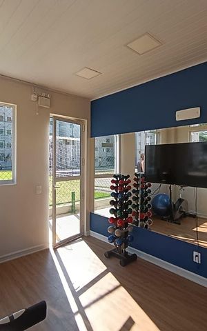 Apartamento para alugar com 45m², 2 quartos e 1 vaga Apartamento para alugar com 45m², 2 quartos e 1 vagaAcademia