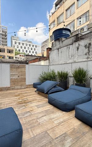 Apartamento à venda com 28m², 1 quarto e sem vaga