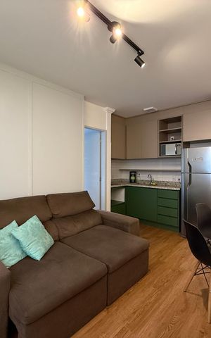 Apartamento à venda com 28m², 1 quarto e sem vaga