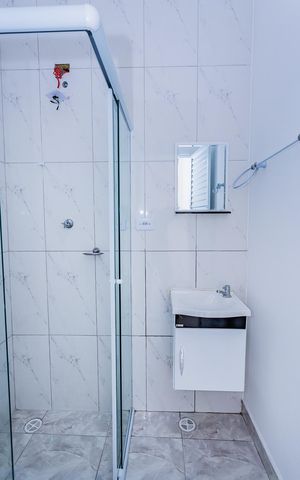 Apartamento para alugar com 45m², 1 quarto e sem vaga Apartamento para alugar com 45m², 1 quarto e sem vagaBanheiro